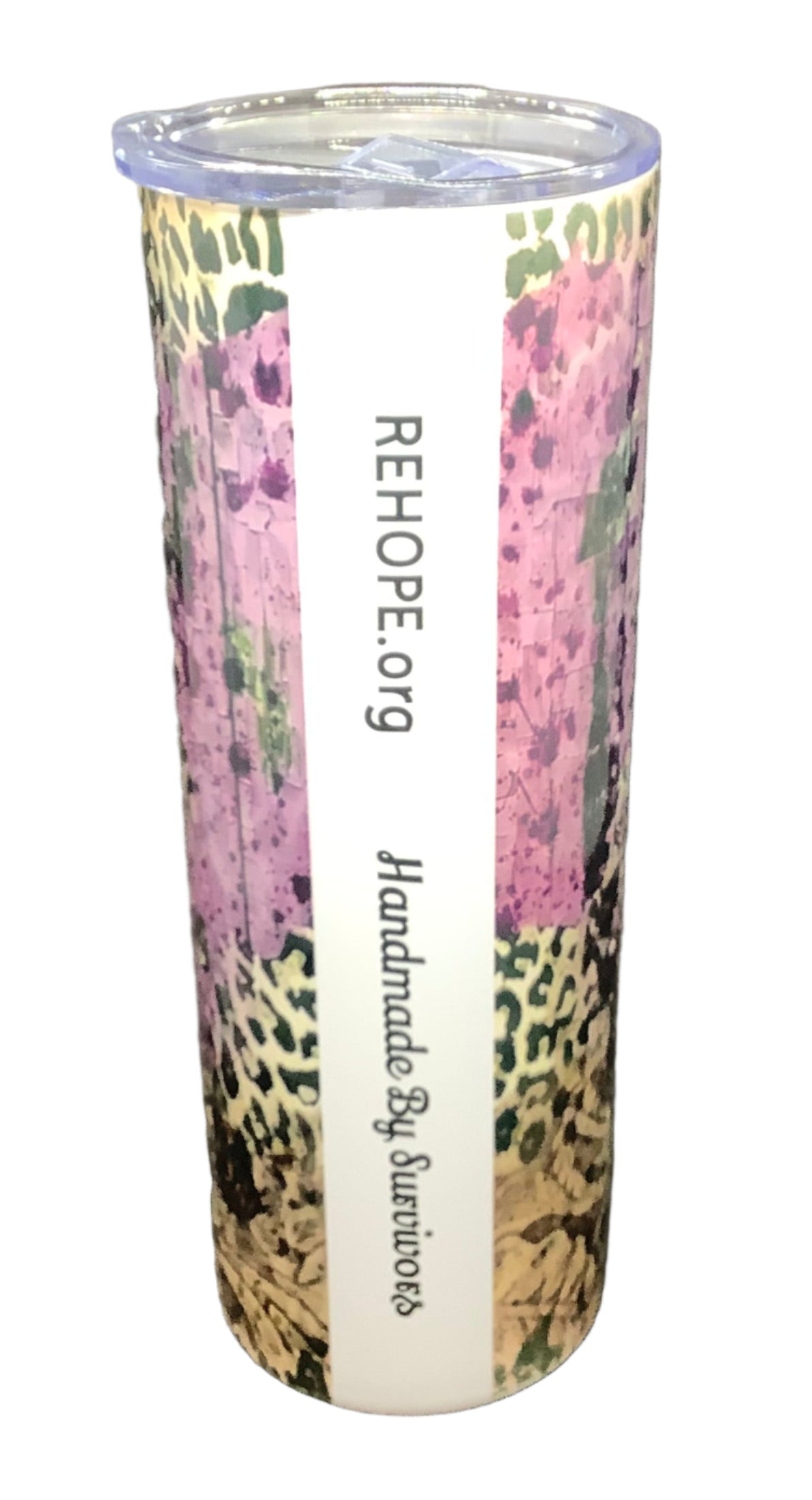 Purple/Pink Cross (20 oz)