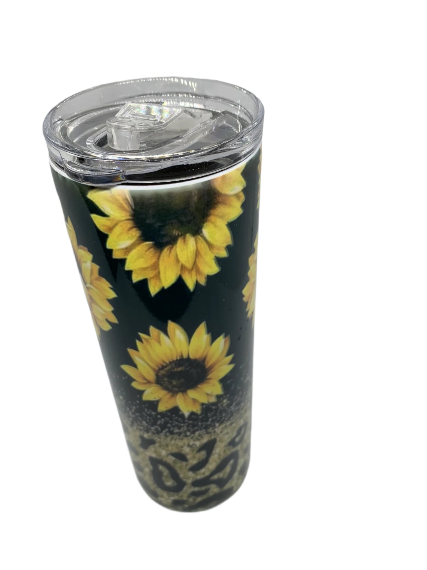 Sunflowers with Leopard Print (20 oz)