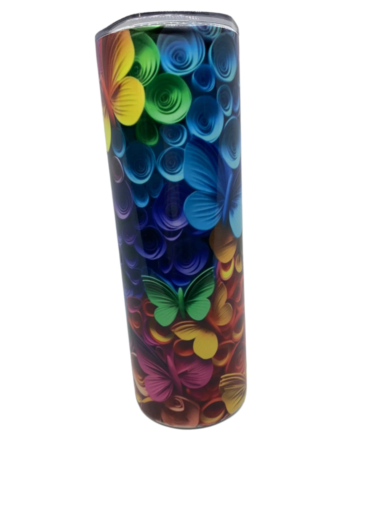 Abstract Butterfly Art (20 oz)